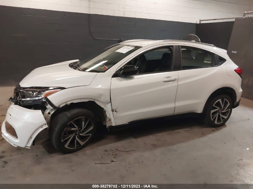 2020 Honda Hr-V Sport VIN: 3CZRU6H1XLM703841 Lot: 38279702