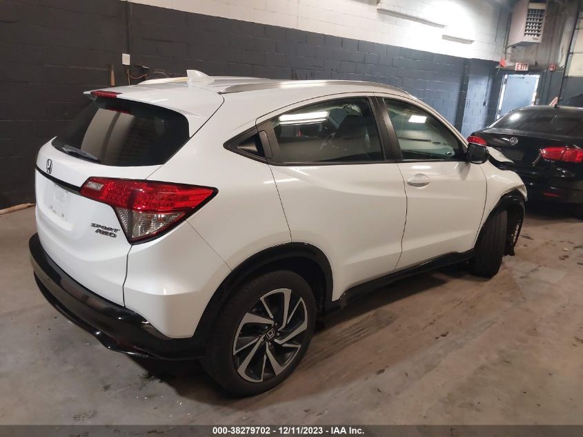 2020 Honda Hr-V Sport VIN: 3CZRU6H1XLM703841 Lot: 38279702