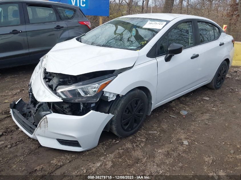 2020 Nissan Versa S VIN: 3N1CN8DV4LL802838 Lot: 38279715