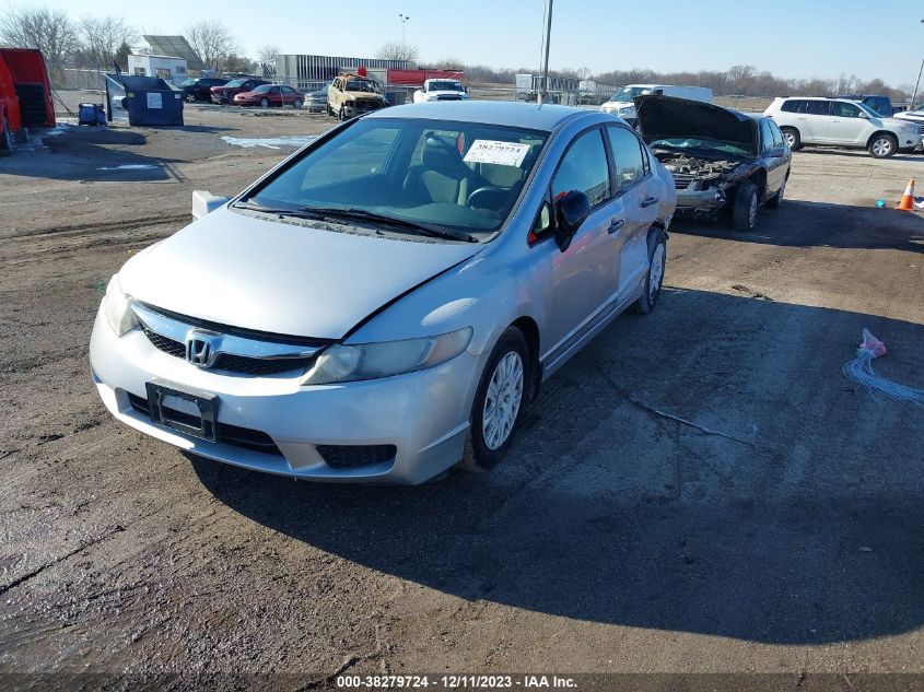 2010 Honda Civic Sdn Dx-Vp VIN: 19XFA1F30AE082156 Lot: 38279724