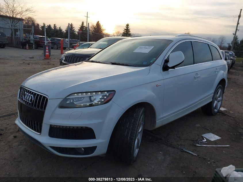 2012 Audi Q7 Prestige VIN: WA1DGAFE5CD006454 Lot: 38279813