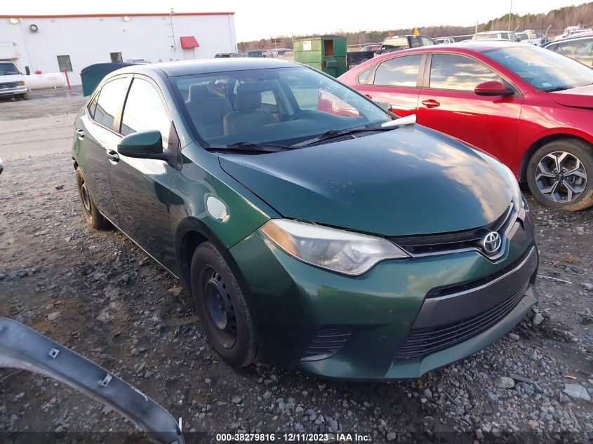 2015 Toyota Corolla Le Eco VIN: 2T1BPRHE0FC369514 Lot: 38279816