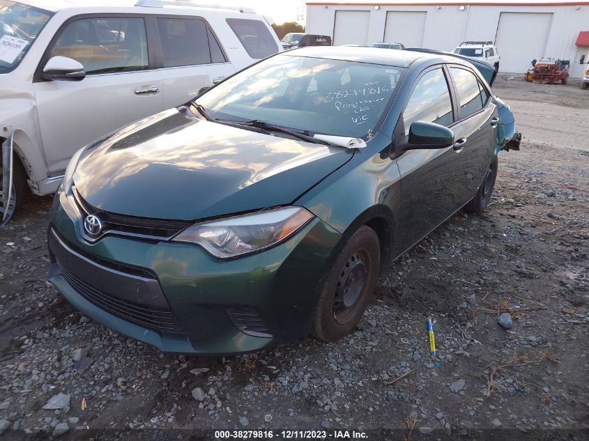 2015 Toyota Corolla Le Eco VIN: 2T1BPRHE0FC369514 Lot: 38279816