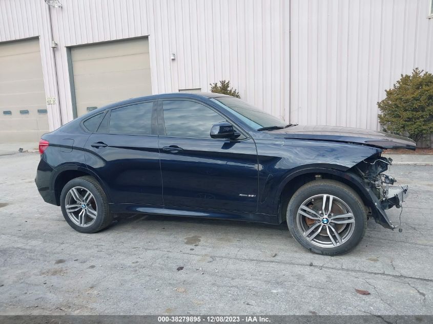 2018 BMW X6 xDrive35I VIN: 5UXKU2C56J0X48607 Lot: 38279895