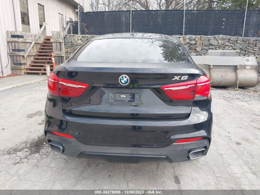 2018 BMW X6 xDrive35I VIN: 5UXKU2C56J0X48607 Lot: 38279895