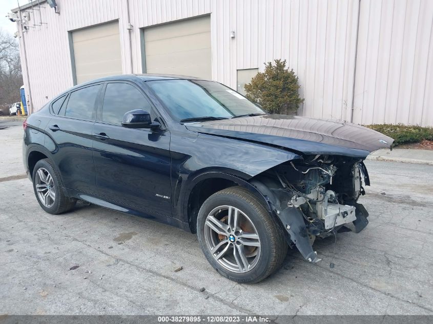 2018 BMW X6 xDrive35I VIN: 5UXKU2C56J0X48607 Lot: 38279895