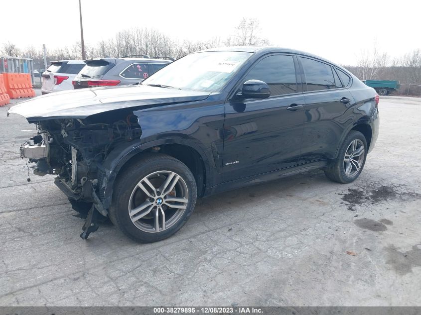 2018 BMW X6 xDrive35I VIN: 5UXKU2C56J0X48607 Lot: 38279895