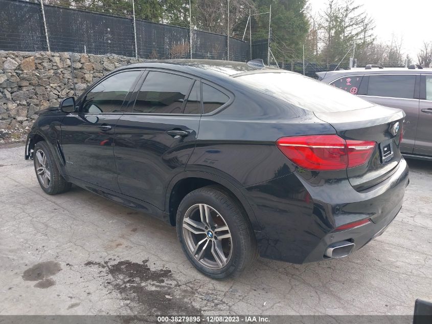 2018 BMW X6 xDrive35I VIN: 5UXKU2C56J0X48607 Lot: 38279895