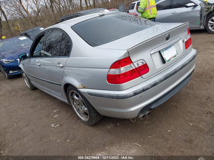 2005 BMW 330I VIN: WBAEV534X5KM08288 Lot: 38279904