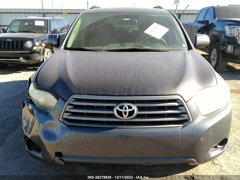 2010 Toyota Highlander VIN: 5TDZK3EH4AS003063 Lot: 38279939