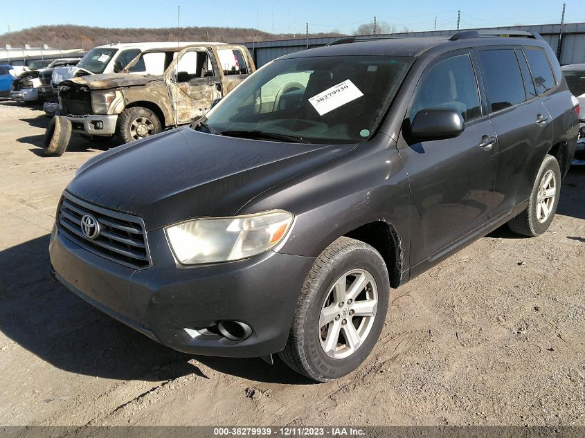 2010 Toyota Highlander VIN: 5TDZK3EH4AS003063 Lot: 38279939