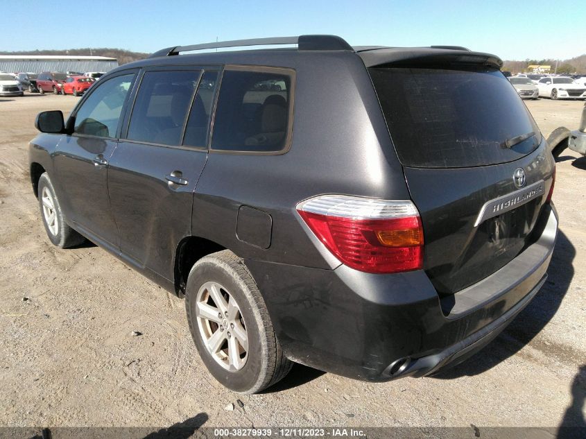 2010 Toyota Highlander VIN: 5TDZK3EH4AS003063 Lot: 38279939