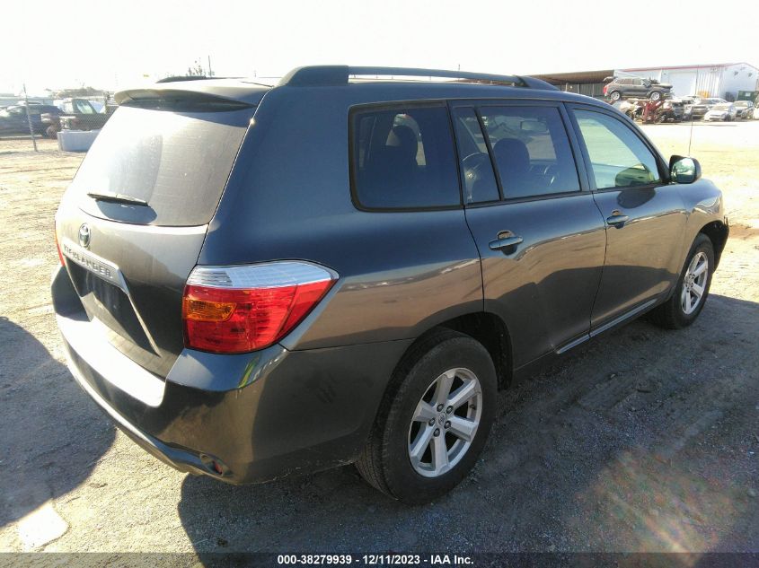 2010 Toyota Highlander VIN: 5TDZK3EH4AS003063 Lot: 38279939