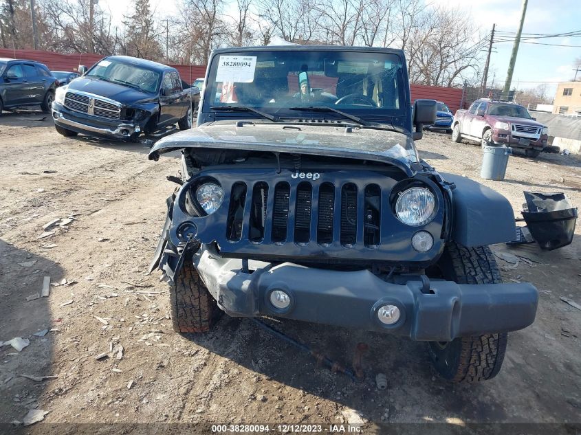 2016 Jeep Wrangler Unlimited Sport VIN: 1C4BJWDG5GL216418 Lot: 38280094