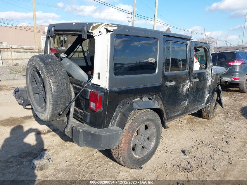 2016 Jeep Wrangler Unlimited Sport VIN: 1C4BJWDG5GL216418 Lot: 38280094