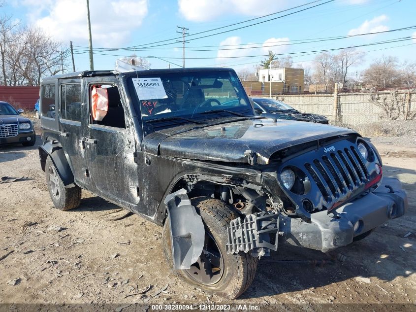 2016 Jeep Wrangler Unlimited Sport VIN: 1C4BJWDG5GL216418 Lot: 38280094