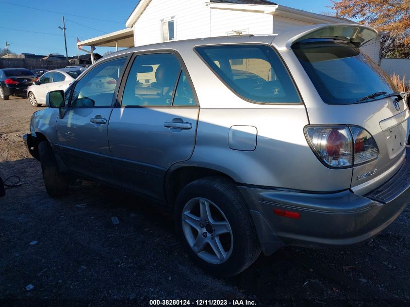 2002 Lexus Rx 300 VIN: JTJHF10UX20248444 Lot: 38280124