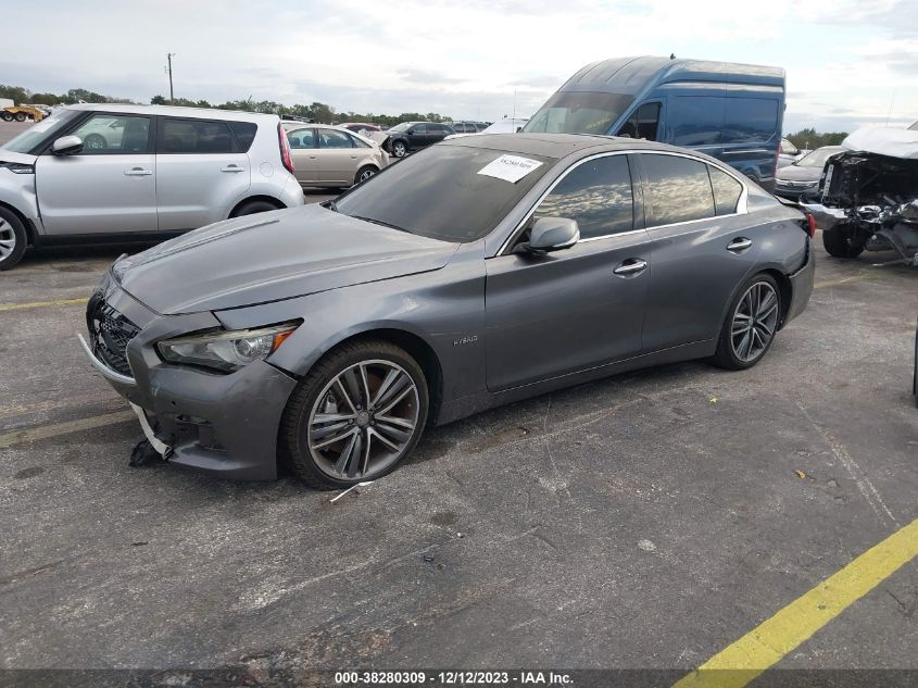 2014 Infiniti Q50 Hybrid Premium/Sport VIN: JN1AV7AR3EM703056 Lot: 38280309