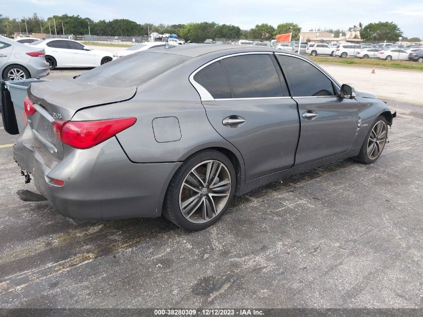 2014 Infiniti Q50 Hybrid Premium/Sport VIN: JN1AV7AR3EM703056 Lot: 38280309