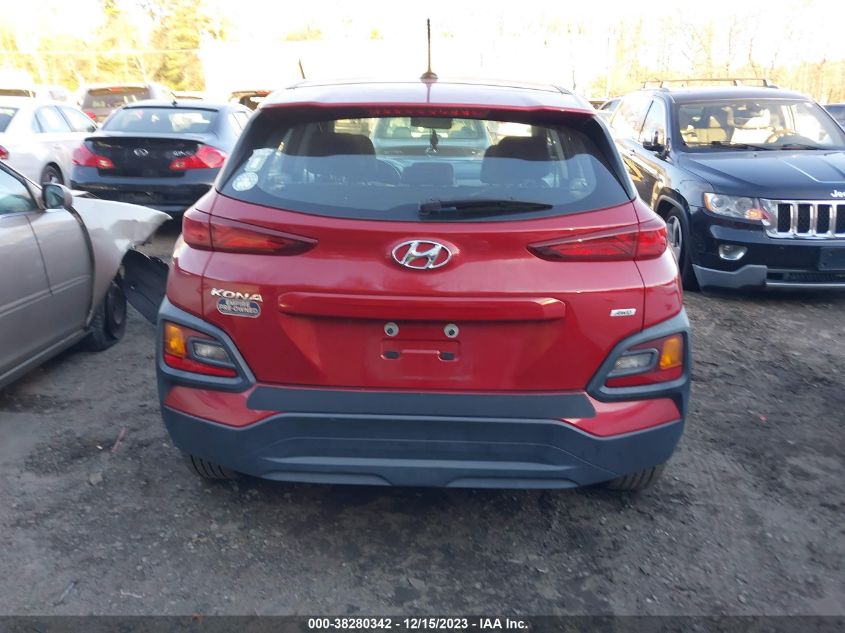 2019 Hyundai Kona Se VIN: KM8K1CAA0KU345129 Lot: 38280342