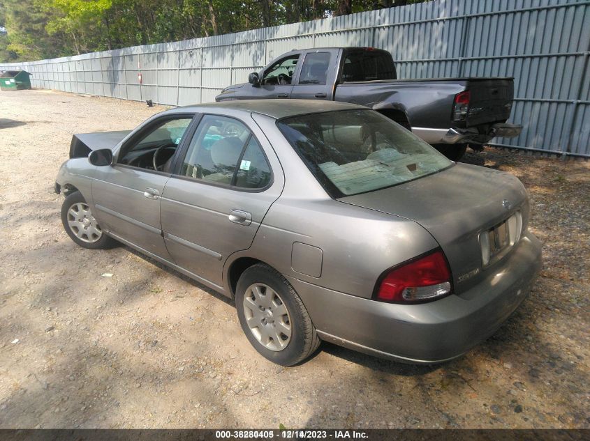 2000 Nissan Sentra Gxe/Xe VIN: 3N1CB51D4YL334734 Lot: 38280405