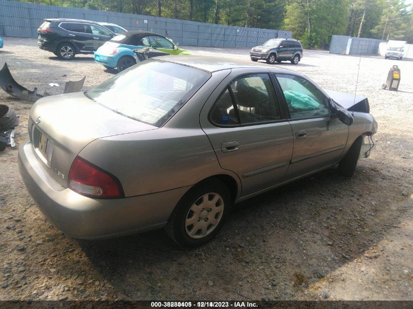 2000 Nissan Sentra Gxe/Xe VIN: 3N1CB51D4YL334734 Lot: 38280405