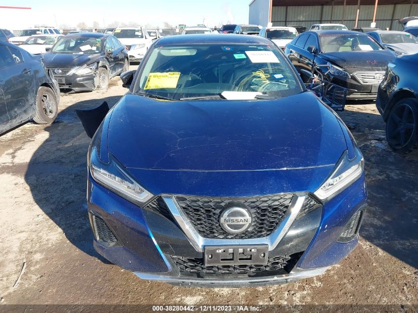 2020 Nissan Maxima Sv Xtronic Cvt VIN: 1N4AA6CV9LC363496 Lot: 38280442