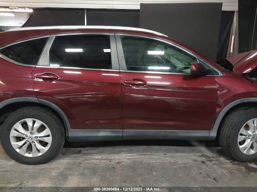 2014 Honda Cr-V Ex-L VIN: 5J6RM4H70EL050398 Lot: 38280484