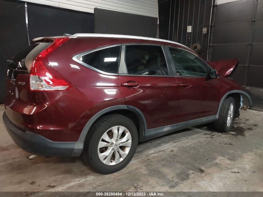 2014 Honda Cr-V Ex-L VIN: 5J6RM4H70EL050398 Lot: 38280484