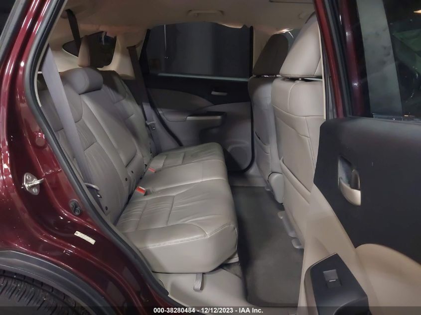 2014 Honda Cr-V Ex-L VIN: 5J6RM4H70EL050398 Lot: 38280484