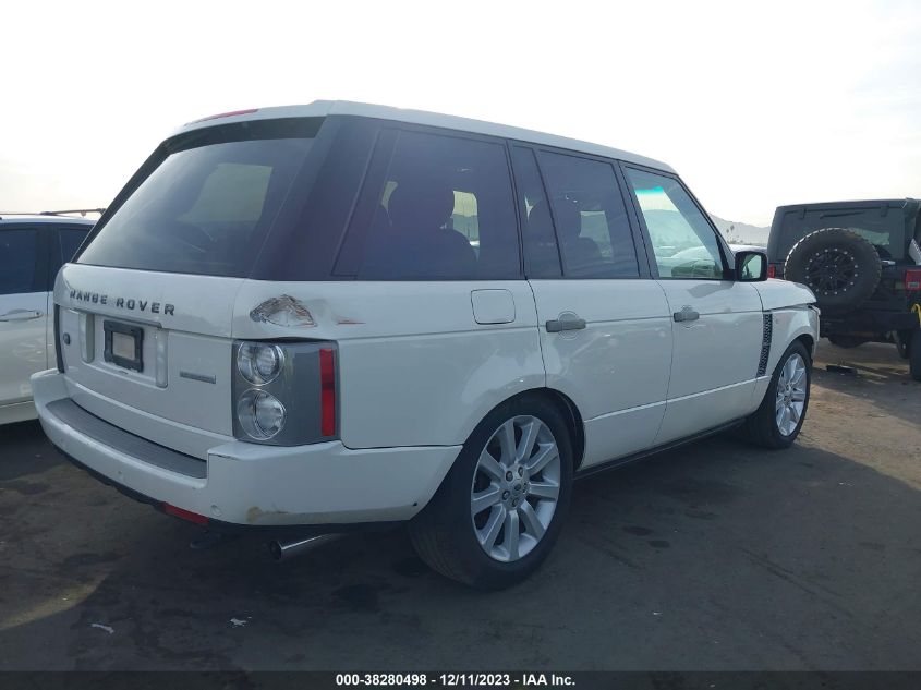 2008 Land Rover Range Rover Supercharged VIN: SALMF13428A274027 Lot: 38280498