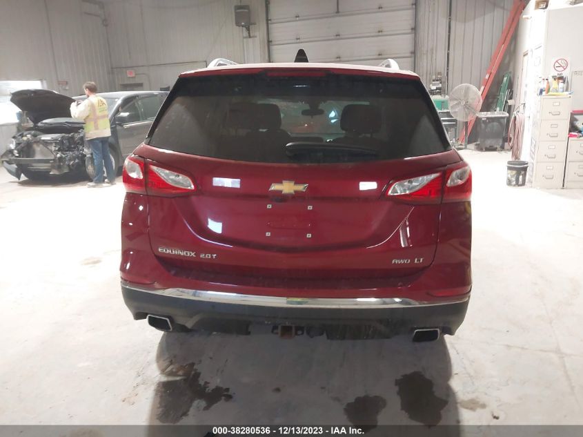 2020 Chevrolet Equinox Lt VIN: 3GNAXVEX1LS595433 Lot: 38280536