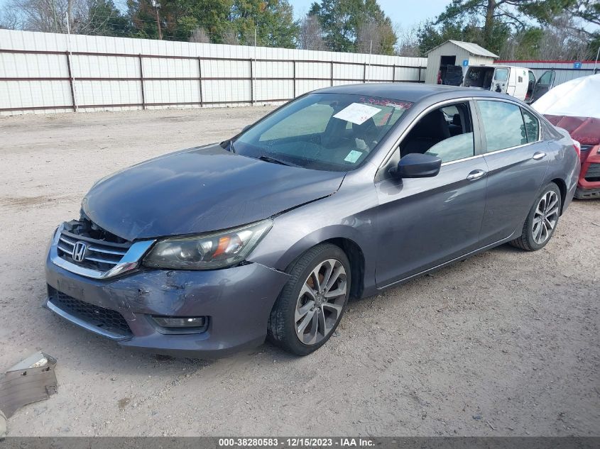 2015 Honda Accord Sport VIN: 1HGCR2F58FA090813 Lot: 38280583