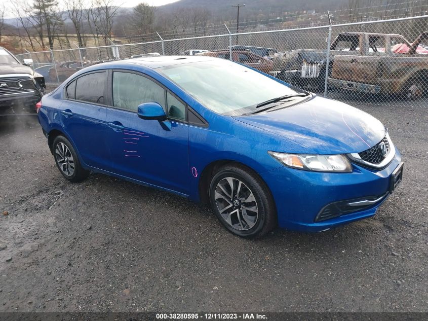 2013 Honda Civic Ex VIN: 19XFB2F8XDE287776 Lot: 38280595