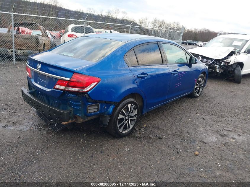 2013 Honda Civic Ex VIN: 19XFB2F8XDE287776 Lot: 38280595