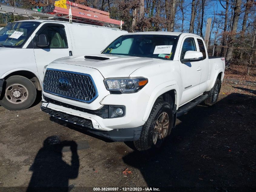 2018 Toyota Tacoma Trd Sport VIN: 5TFSZ5AN9JX161610 Lot: 38280597