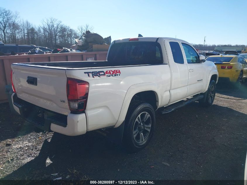 2018 Toyota Tacoma Trd Sport VIN: 5TFSZ5AN9JX161610 Lot: 38280597