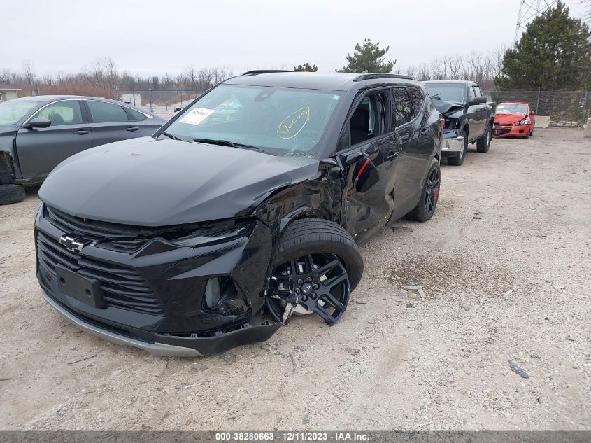 2022 Chevrolet Blazer Lt VIN: 3GNKBHR45NS115059 Lot: 38280663