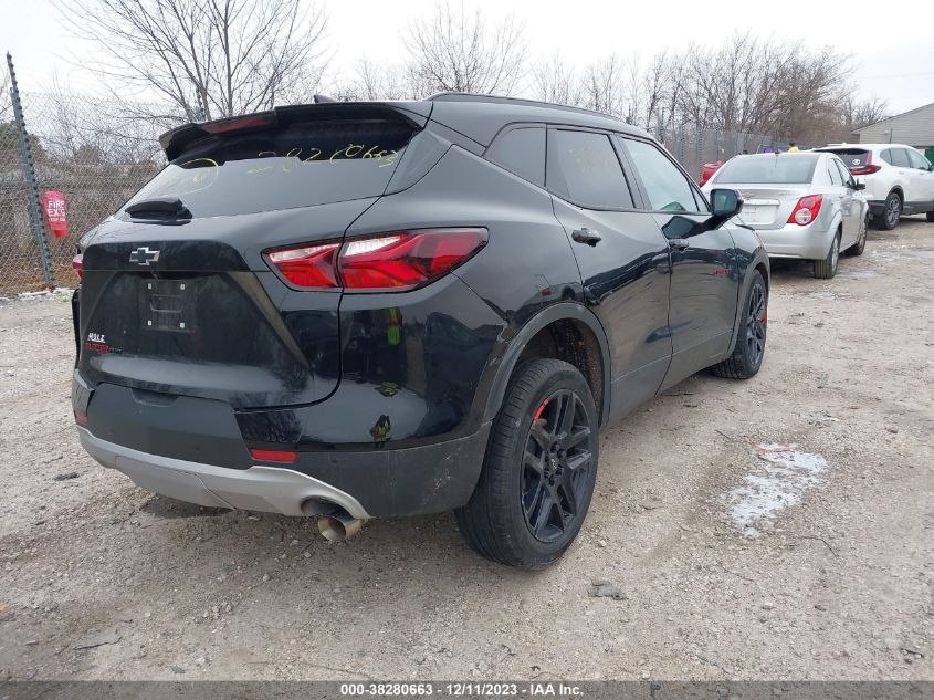 2022 Chevrolet Blazer Lt VIN: 3GNKBHR45NS115059 Lot: 38280663