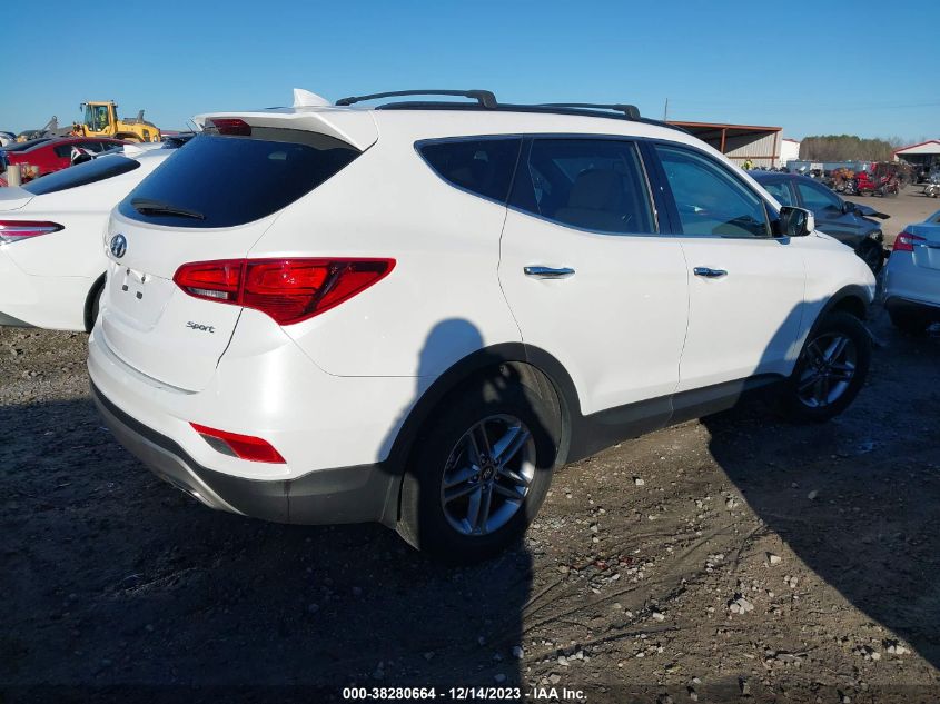 2018 Hyundai Santa Fe Sport 2.4L VIN: 5NMZU3LB1JH062583 Lot: 38280664