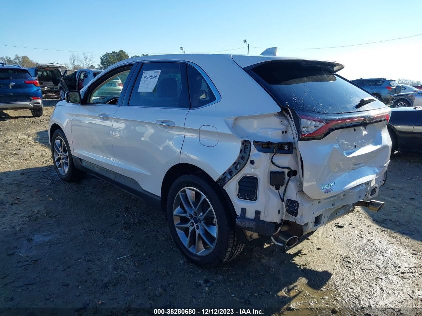 2FMTK3K86FBB98727 2015 Ford Edge Titanium