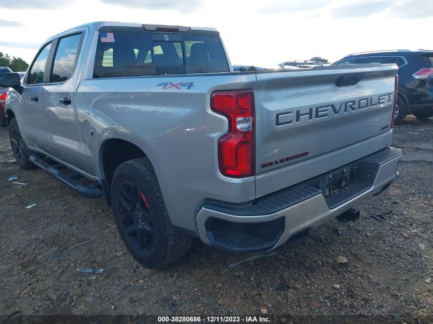 2021 Chevrolet Silverado 1500 VIN: 1GCUYEED5MZ297707 Lot: 38280686