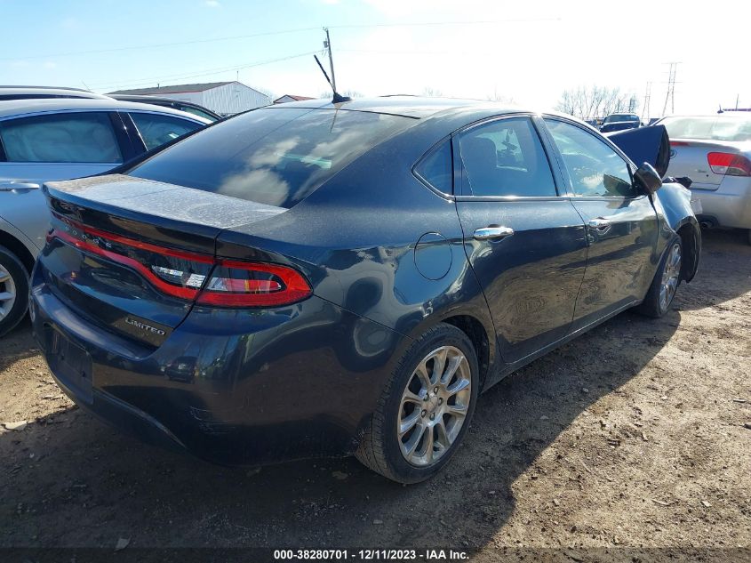 2013 Dodge Dart Limited VIN: 1C3CDFCAXDD107441 Lot: 38280701