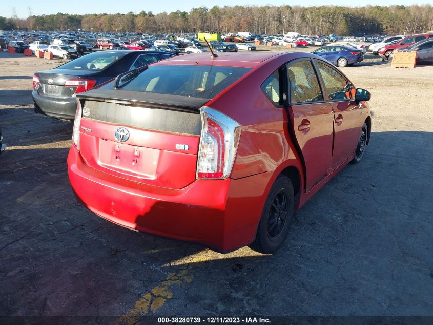 JTDKN3DU6D5568920 2013 Toyota Prius Two