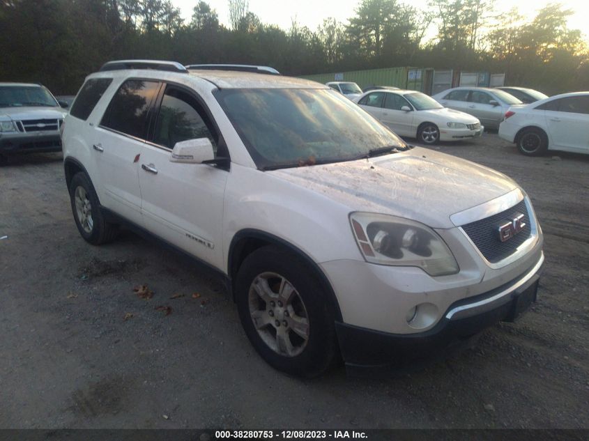 2008 GMC Acadia Slt1 VIN: 1GKER23728J261186 Lot: 38280753