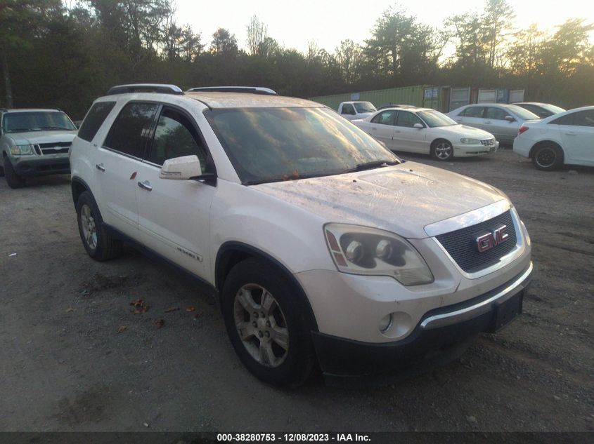 2008 GMC Acadia Slt1 VIN: 1GKER23728J261186 Lot: 38280753