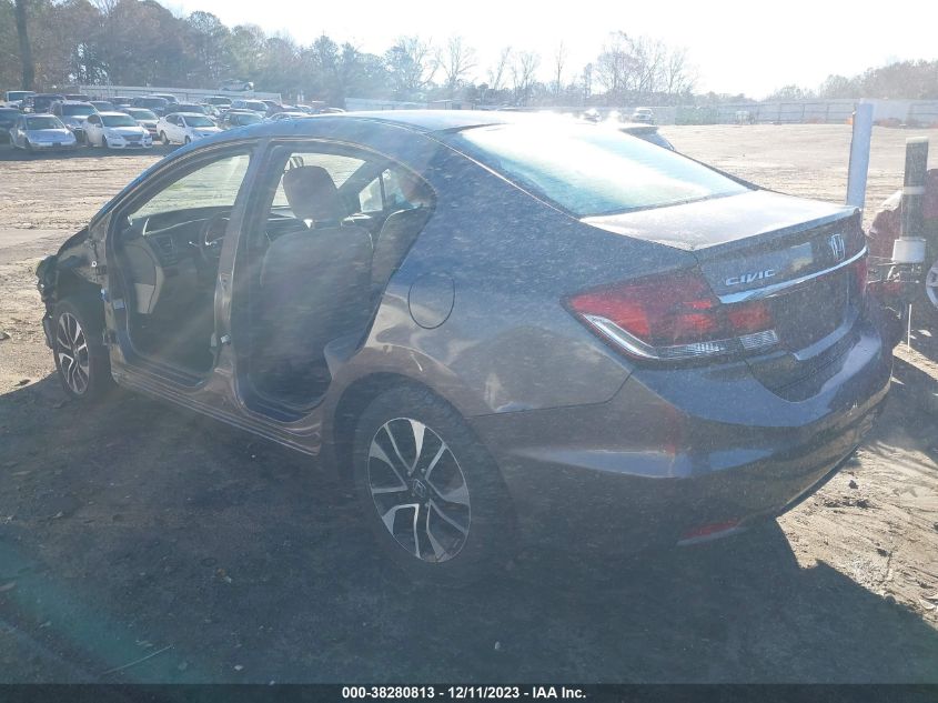 2013 Honda Civic Sdn Ex VIN: 2HGFB2F88DH500228 Lot: 38280813