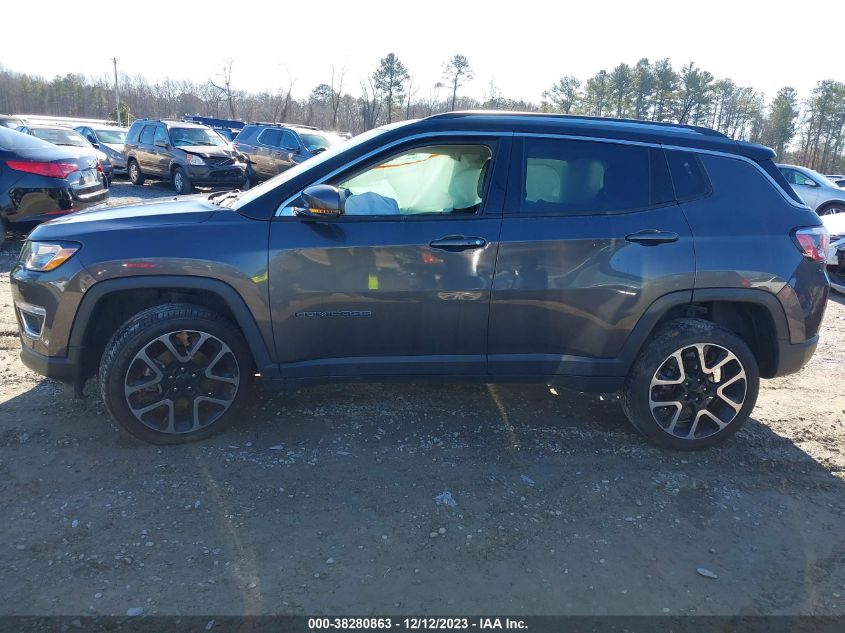 2018 Jeep Compass Limited VIN: 3C4NJDCB9JT337603 Lot: 38280863