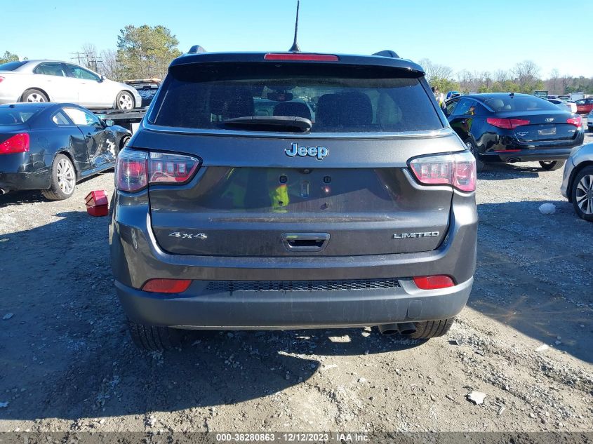 2018 Jeep Compass Limited VIN: 3C4NJDCB9JT337603 Lot: 38280863