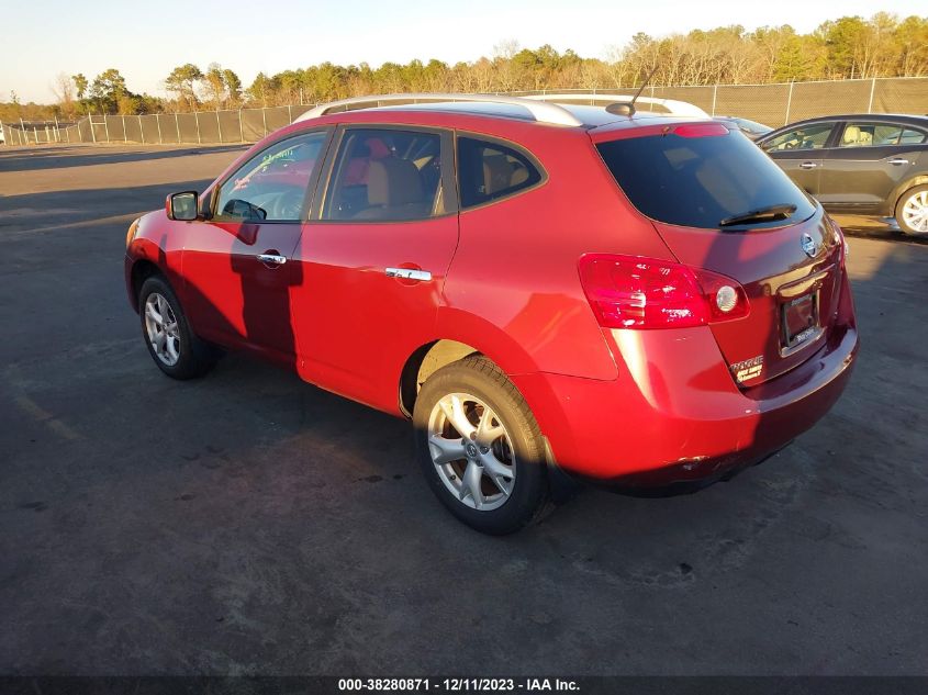 2010 Nissan Rogue Sl VIN: JN8AS5MT9AW012019 Lot: 38280871